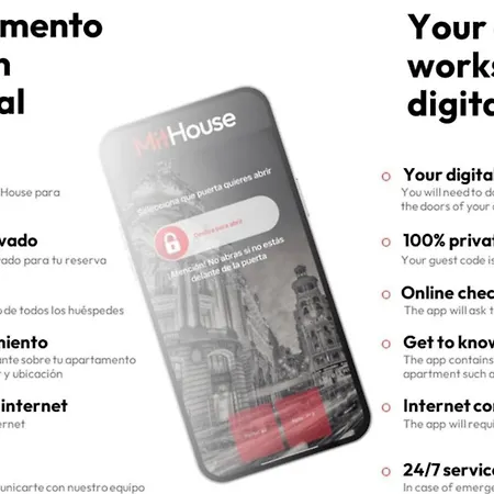 Luxury Suite Wifi Ac Servicios En La Puerta Madrid Exterior photo